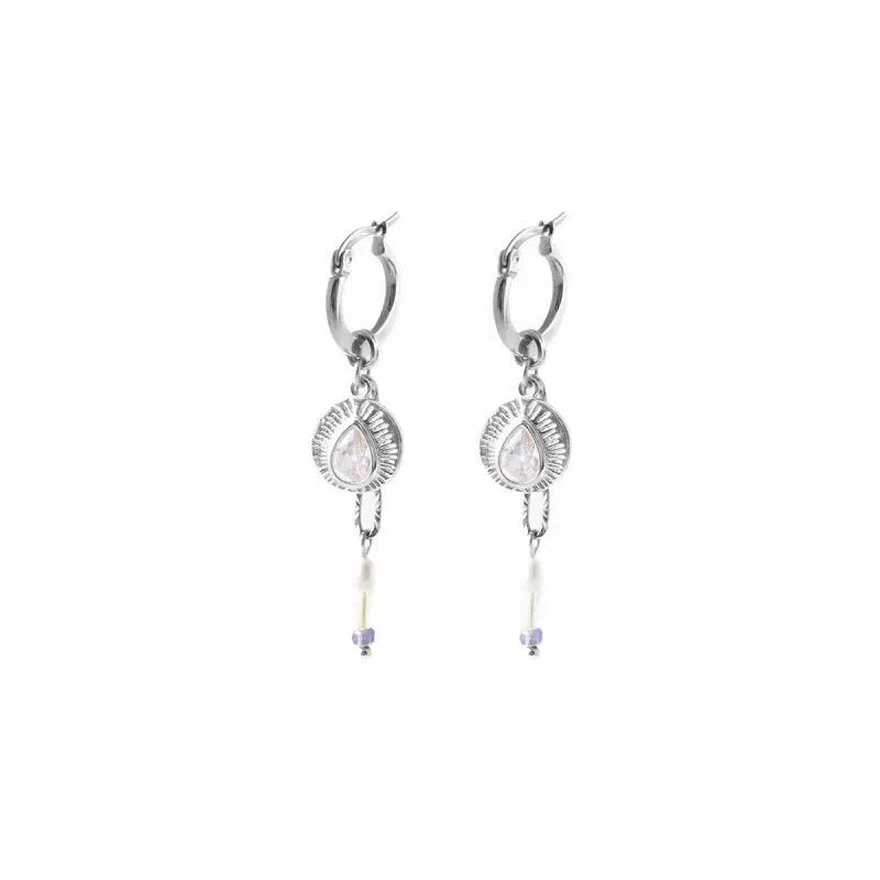 Renaud Silver Earrings sold by Silver Lotus