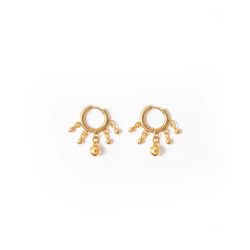 Lorno Gold Hoops sold by Silver Lotus