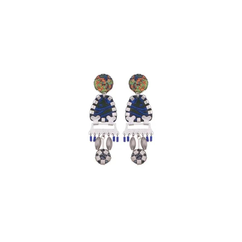 Amanda Clip On Earrings sold by Silver Lotus
