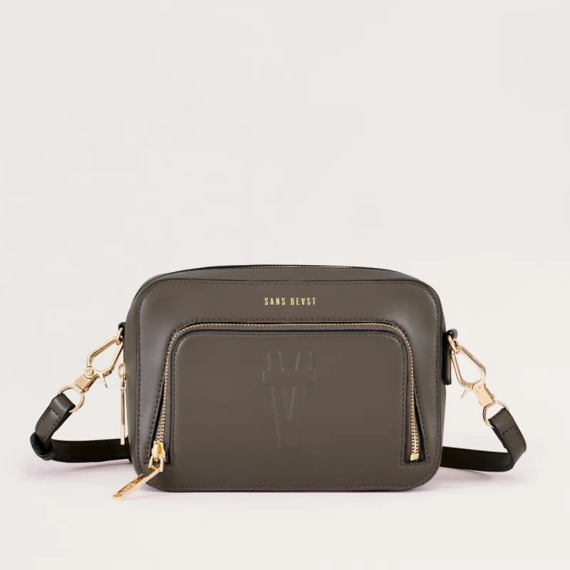 Sojourn Crossbody - Fudge sold by Sans Beast