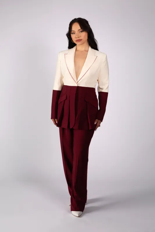 Alkaline 2-tone Blazer (Pre-Sale) sold by Lesley Hampton