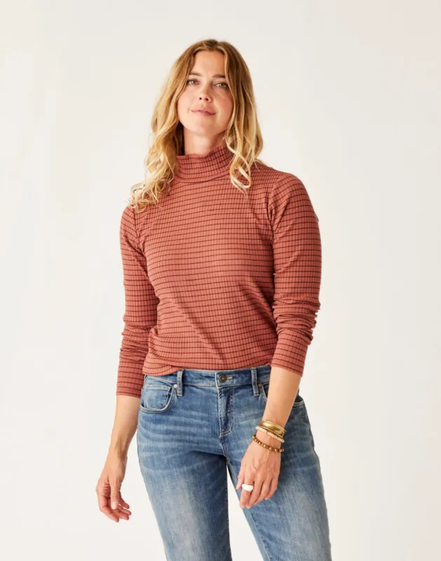 Denise Turtleneck: Penny Mini Breton sold by Carve Designs