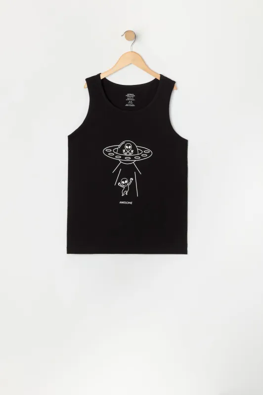 Débardeur à imprimé Awesome Alien pour garçon sold by Urban Planet