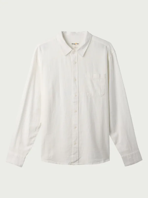 Sunday Long Sleeve Shirt sold by Hang Ten