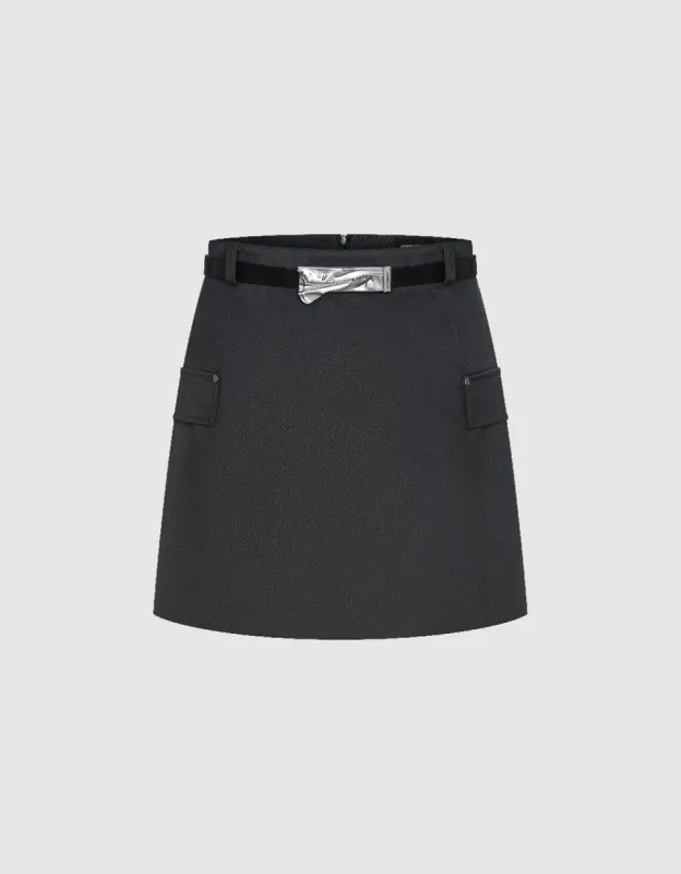 Mini Straight Skirt sold by Urban Revivo
