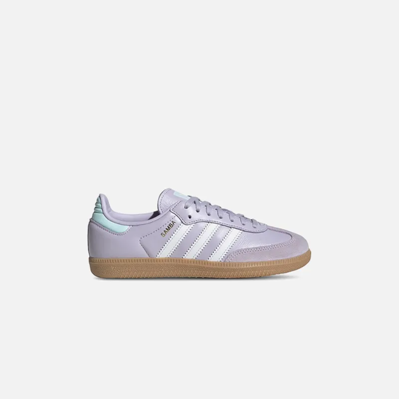 adidas GS Samba OG - Silver Dawn / Crystal White / Semi