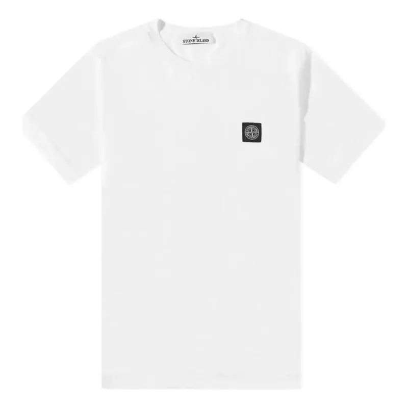 STONE ISLAND Patch T-shirt 'White' 771524113-V0001 sold by KicksCrew