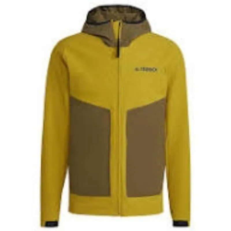 adidas Originals Terrex Multi Soft Shell Jacket Asia Sizing 'Tan Black' HI1587 sold by KicksCrew