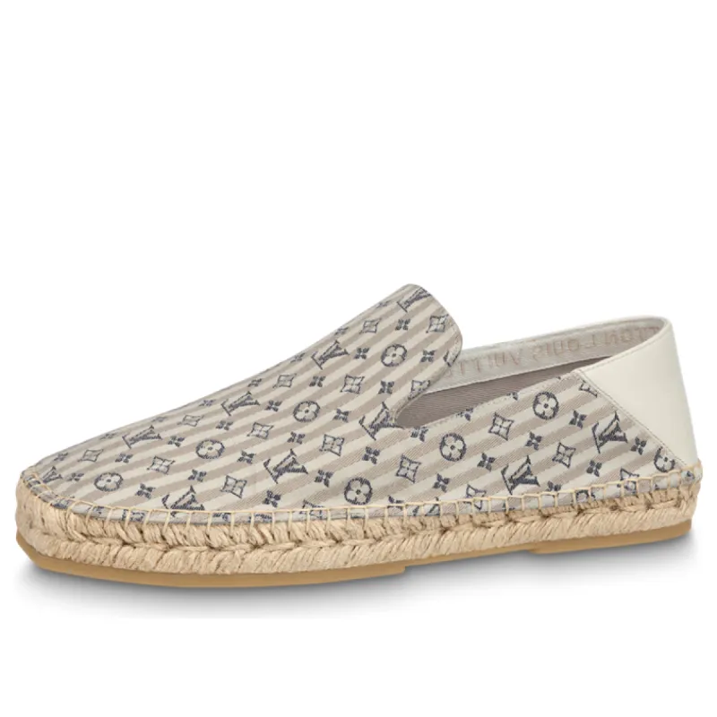 LOUIS VUITTON Bidart Espadrille Shoes 'Beige Monogram' 1ABFR6 sold by KicksCrew