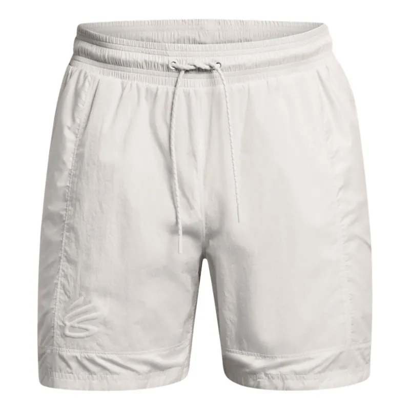 Under Armour Curry Woven Shorts 'White' 1383373-114 sold by KicksCrew