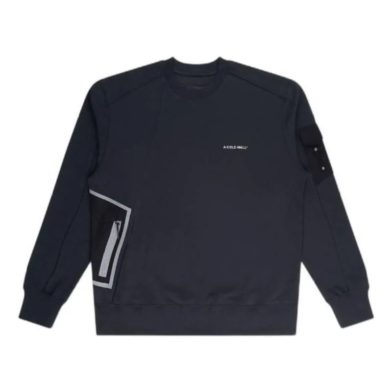 A-COLD-WALL* Polygon Technical Sweatshirt 'Black' ACWMW079-BLACK sold by KicksCrew