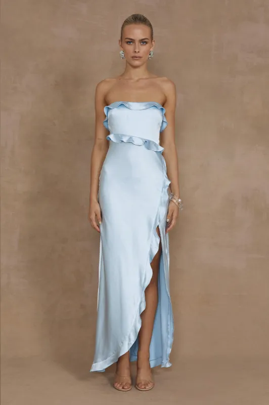 LORENA MAXI DRESS - ICE BLUE sold by Runaway The Label