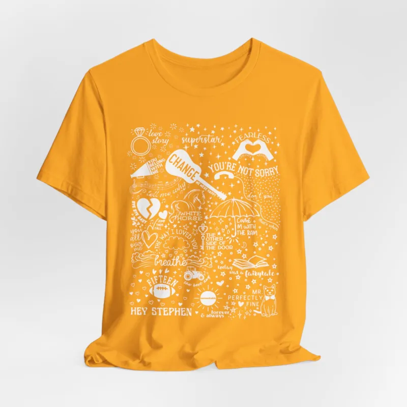Fearless TV Collage Tshirt sold by Rose Blush Studio