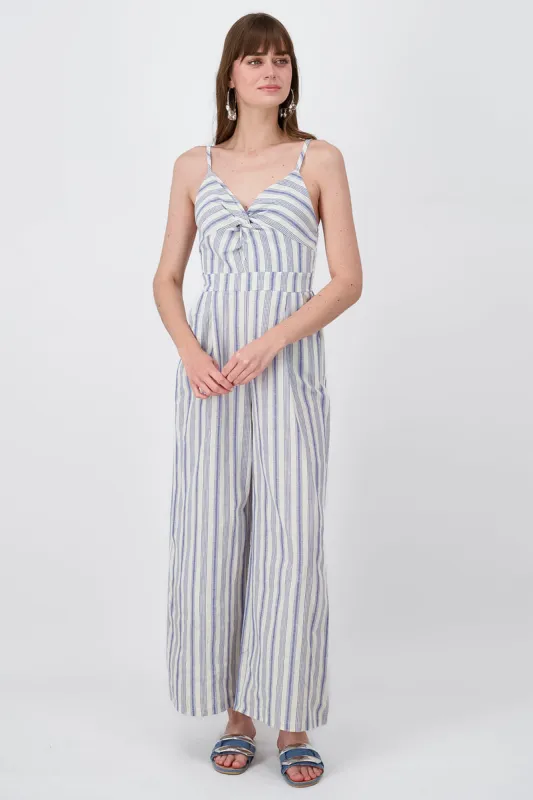 Jumpsuit rayas detalle escote sold by Shasa