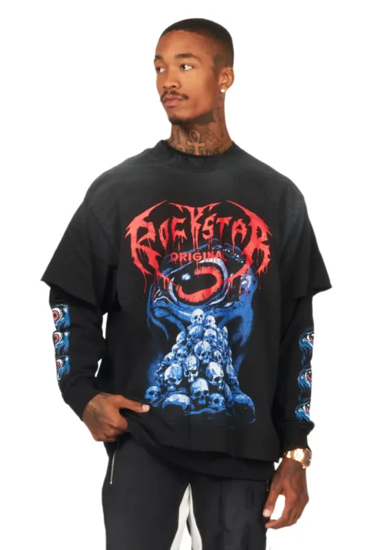 【SATIIIZ】Rebel printing long sleeve T-shirt Long Sleeve 70th St. John Festival Shirt – TS APPAREL