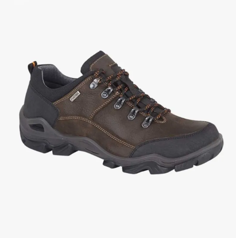 IMAC TERRAIN Mens Leather Trail Shoes Dark Brown sold by Shuperb