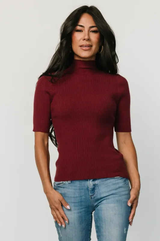Liel Ribbed Top | Wine sold by Baltic Born