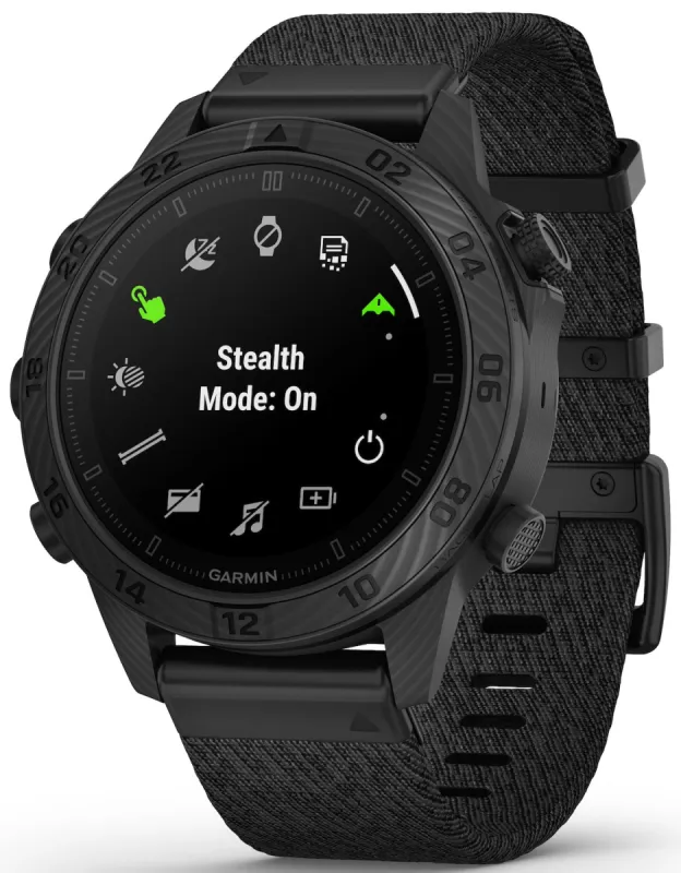 Garmin MARQ Commander Gen 2 Carbon Smartwatch Watch sold by C.W. Sellors