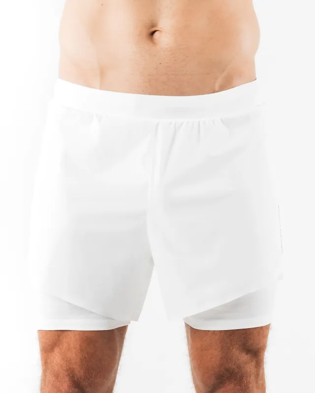 Flex Short - White sold by Alphalete