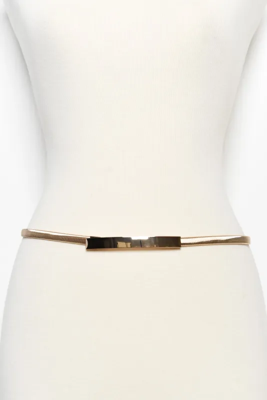 Eloria Gold Stretch Belt sold by Blue Bungalow