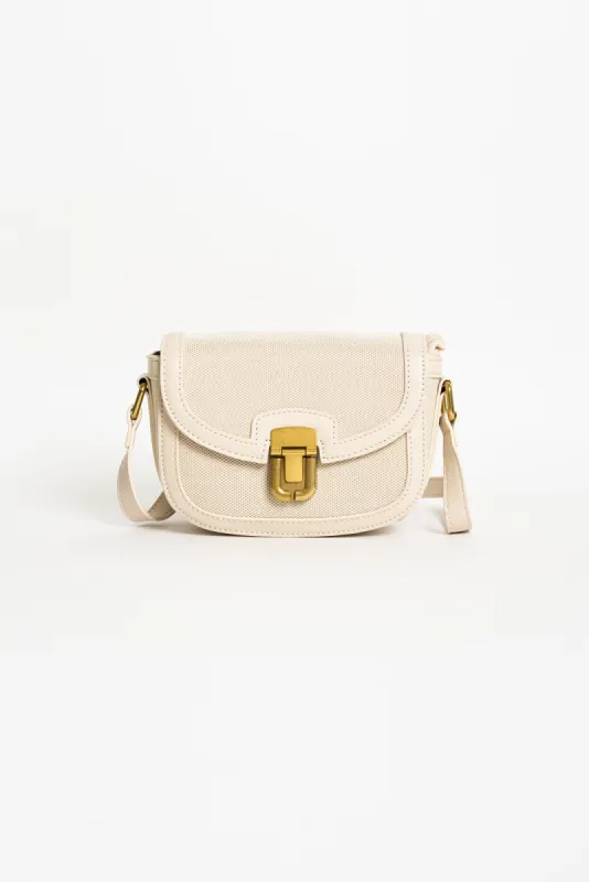Amila Cream Crossbody Bag sold by Blue Bungalow
