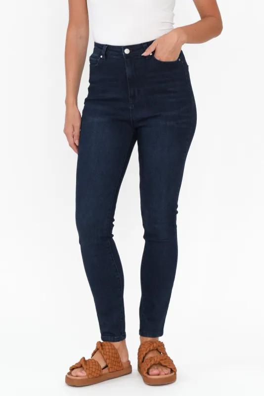 Betty Blue Denim Skinny Jeans sold by Blue Bungalow