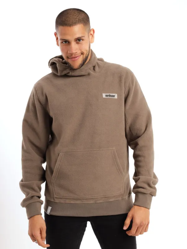 Men's Oversized Hoody - Brown sold by Edgars