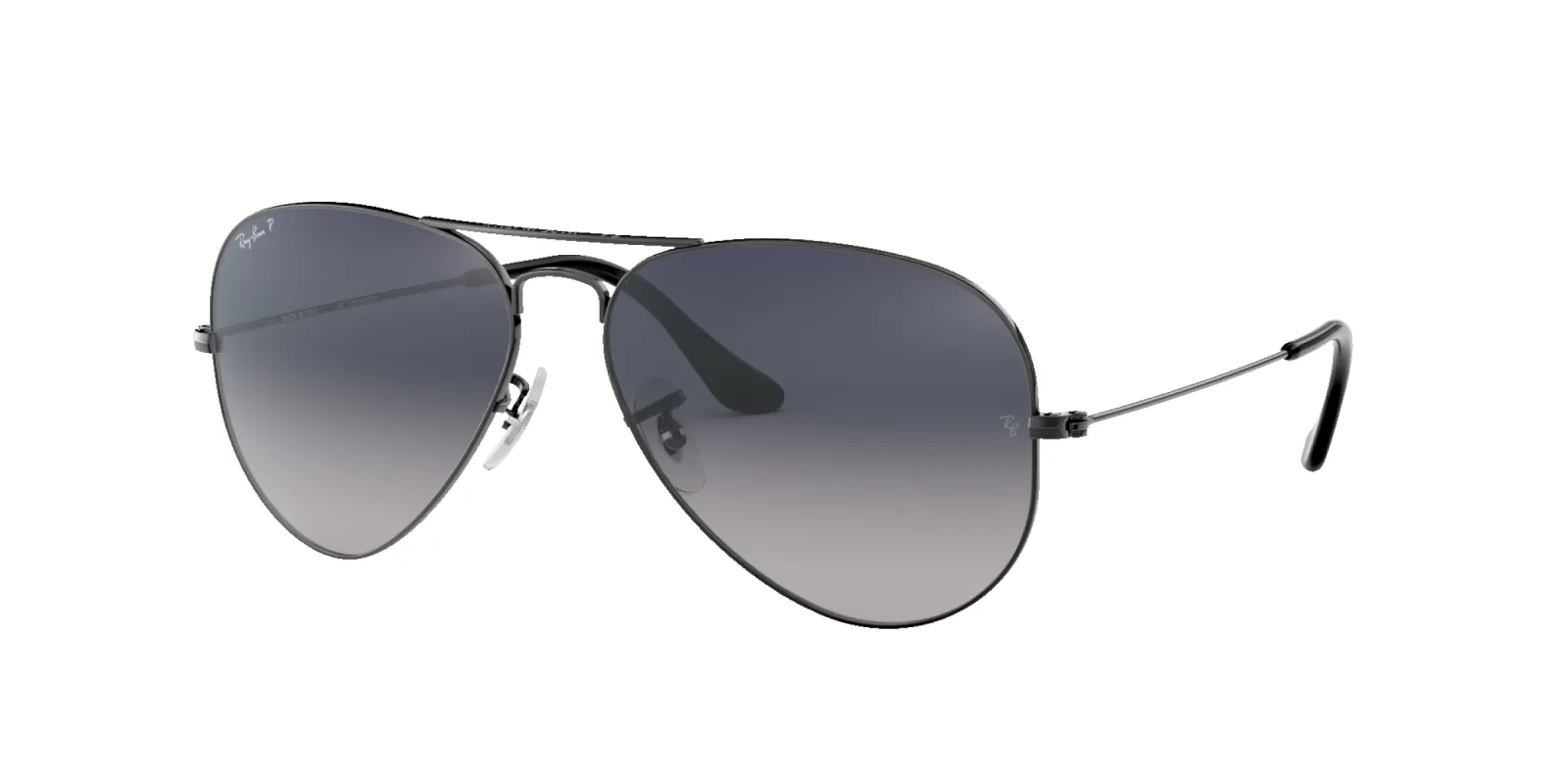 Ray-Ban Aviator Blue/Grey Gradient Polarized Sunglasses sold by Edgars