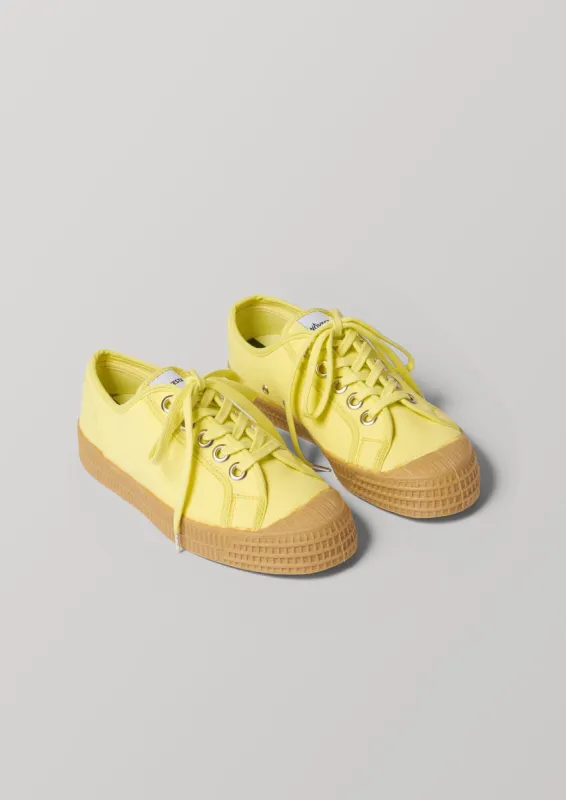 Citron Novesta Plimsolls | Citron sold by TOAST
