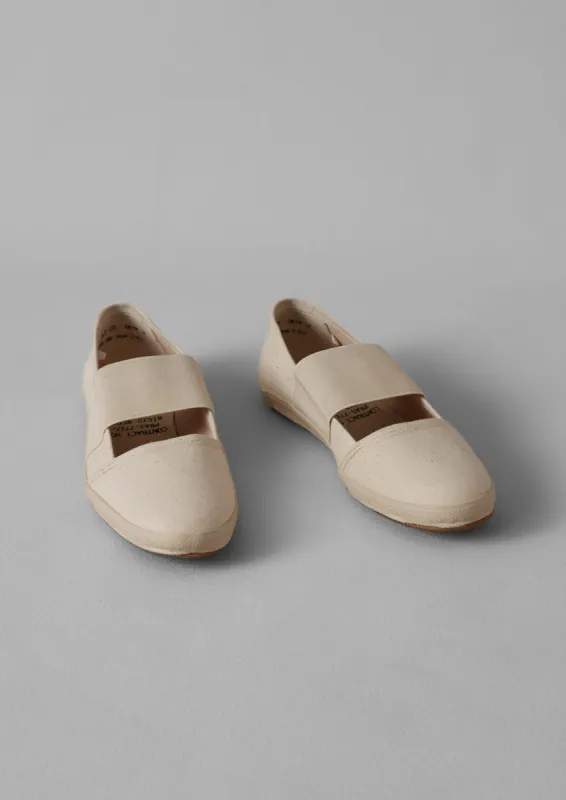 Pras Canvas Pumps | Ecru sold by TOAST