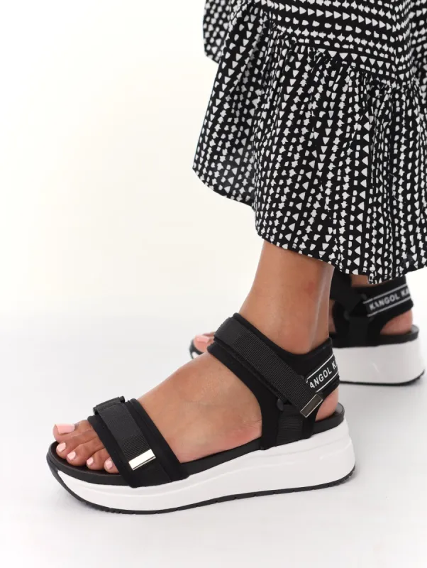 Ladies Sports Sandal - Scuba Black sold by Edgars 