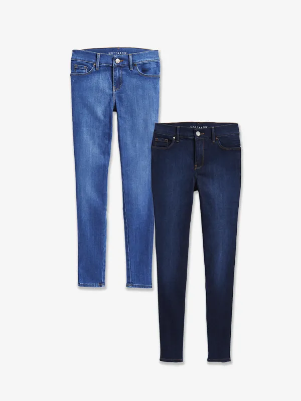 High Rise Skinny Jane 2-Pack sold by Mott & Bow