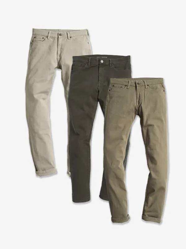 Slim Mercer Jeans 3-Pack sold by Mott & Bow