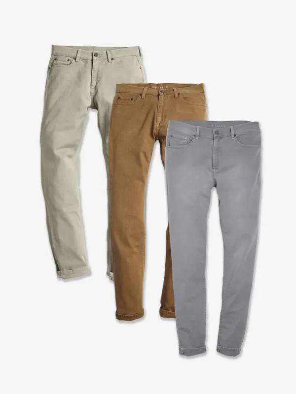Slim Mercer Jeans 3-Pack sold by Mott & Bow