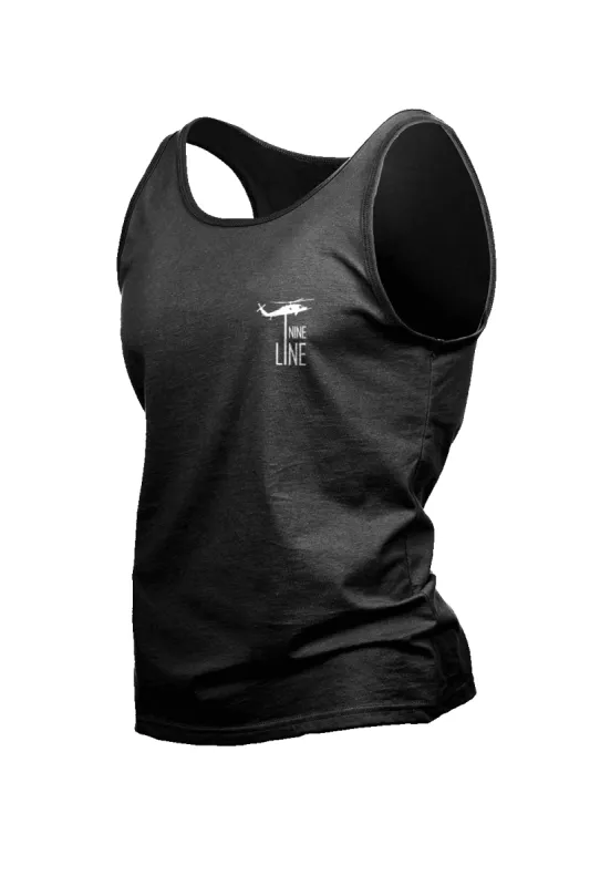 Men's Tank Top - Dropline Logo sold by Nine Line