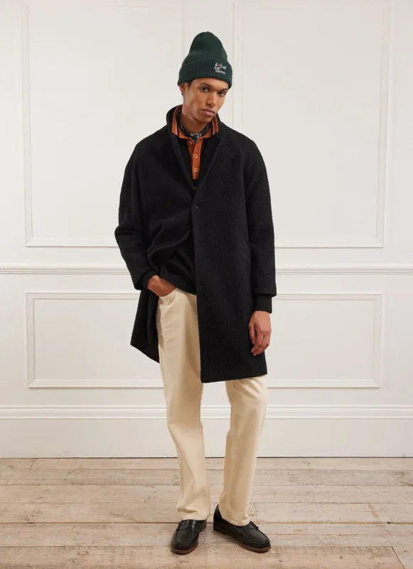 Trench Coat | Casentino Wool | Black sold by Percival