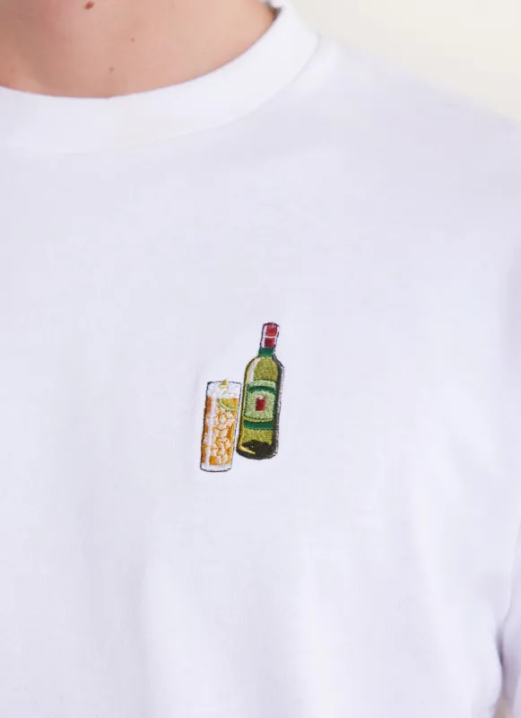 JAMESON Oversized T Shirt | JAMESON x Percival | White sold by Percival