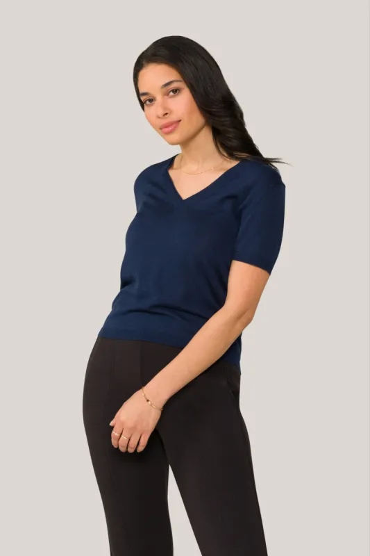 Vida Knit Tee sold by Alala