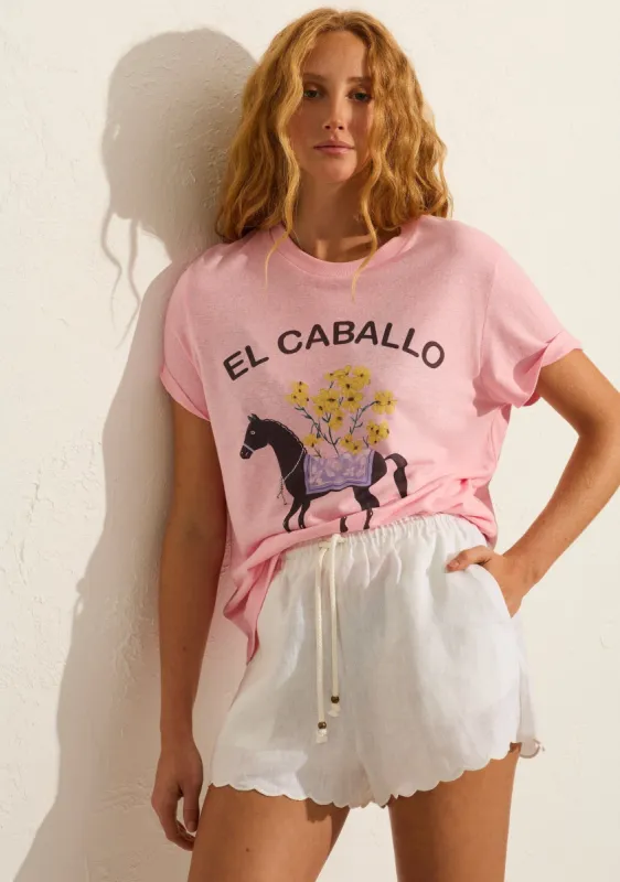 Flower Pony Classic Tee sold by Auguste The Label