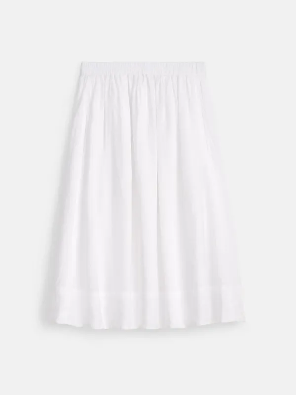 Maddie Skirt in Linen sold by Alex Mill