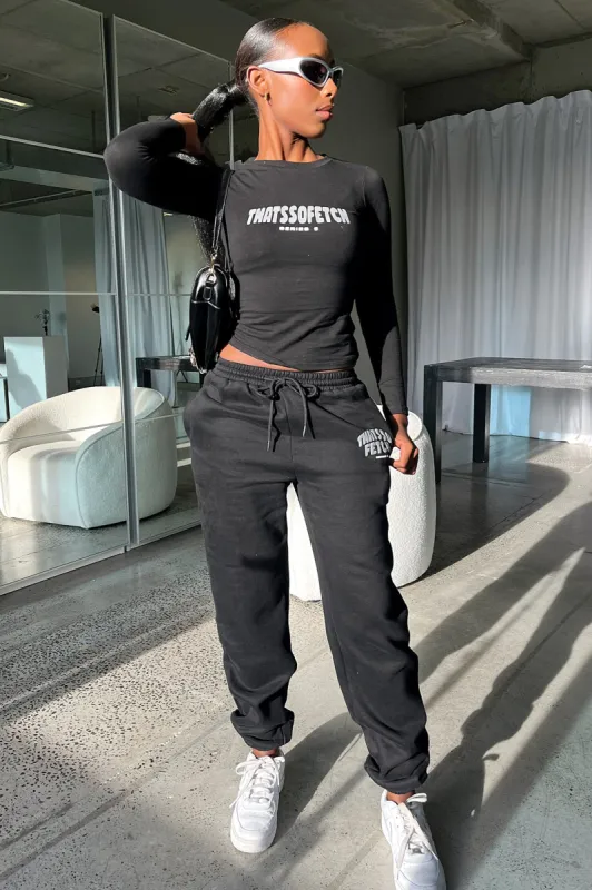 Series 5 Sweatpants - Black sold by Thats So Fetch