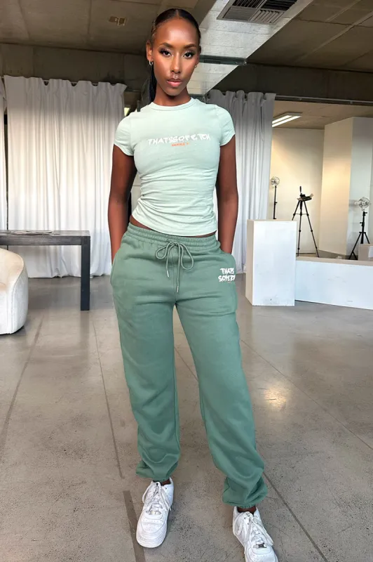 Series 7 Sweatpants - Green sold by Thats So Fetch