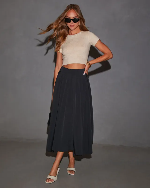 Kenna Flowy Maxi Skirt sold by Vici