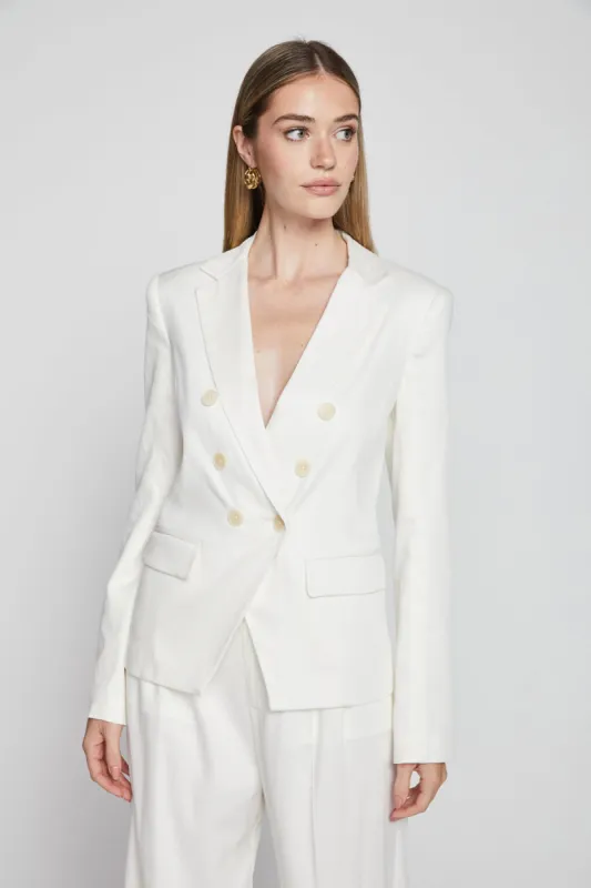 Bailey 44 Harper Twill Jacket in Creme sold by Bailey 44