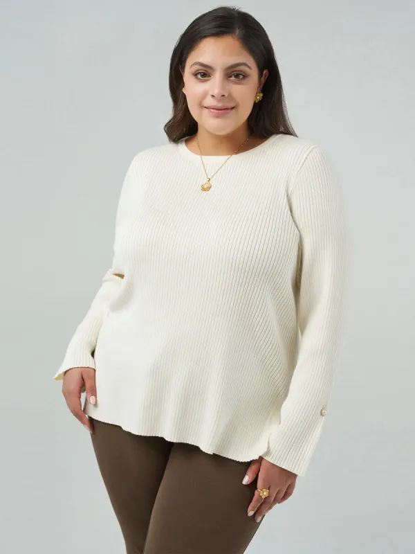 Rib Crewneck Pullover sold by 89th & Madison