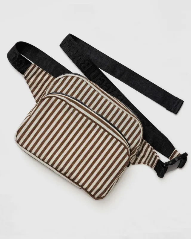 Fanny Pack - Brown Stripe sold by ban.do