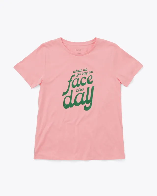 Face the Day Tee sold by ban.do