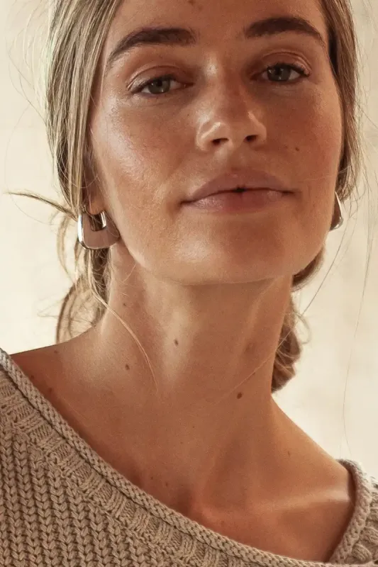 Hanna Earrings in Silver - FINAL SALE sold by bohme
