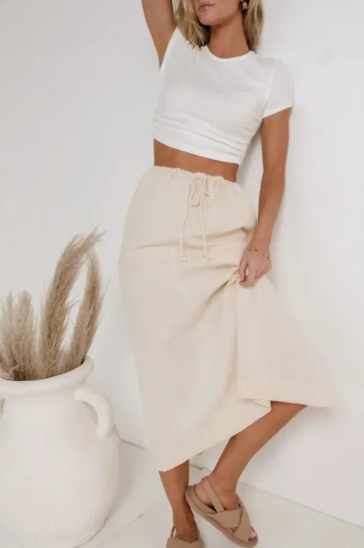 Kelilah Textured Skirt - FINAL SALE sold by bohme