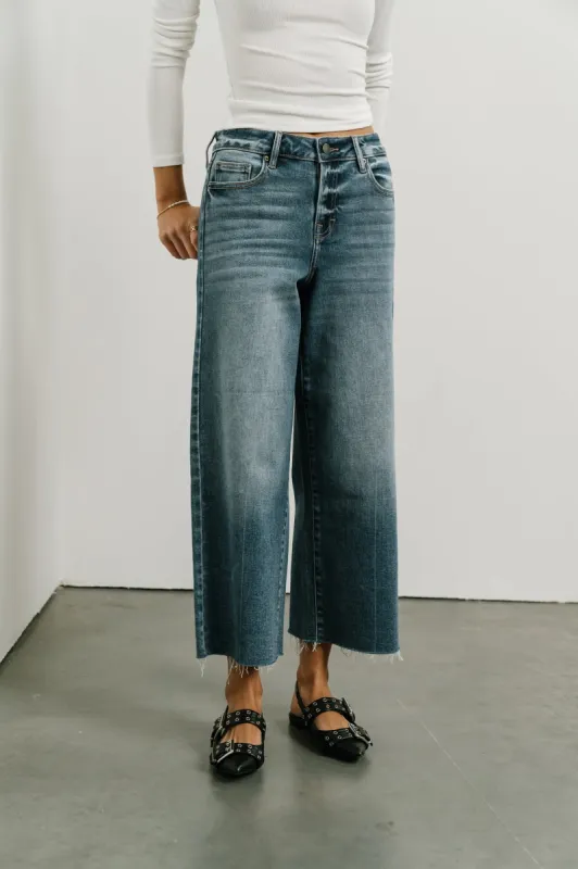 Colette Wide Leg Jeans in Medium Wash - FINAL SALE sold by bohme